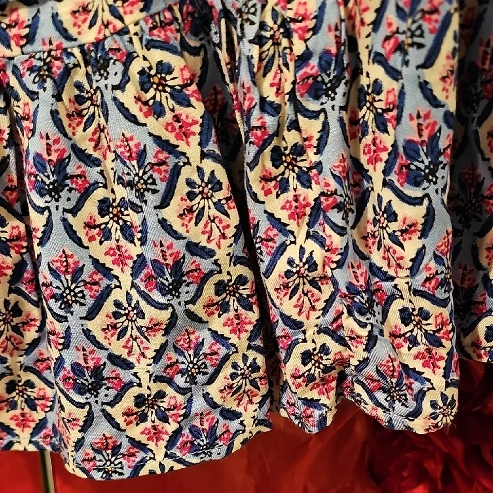Zara Floral Patterned Skirt
